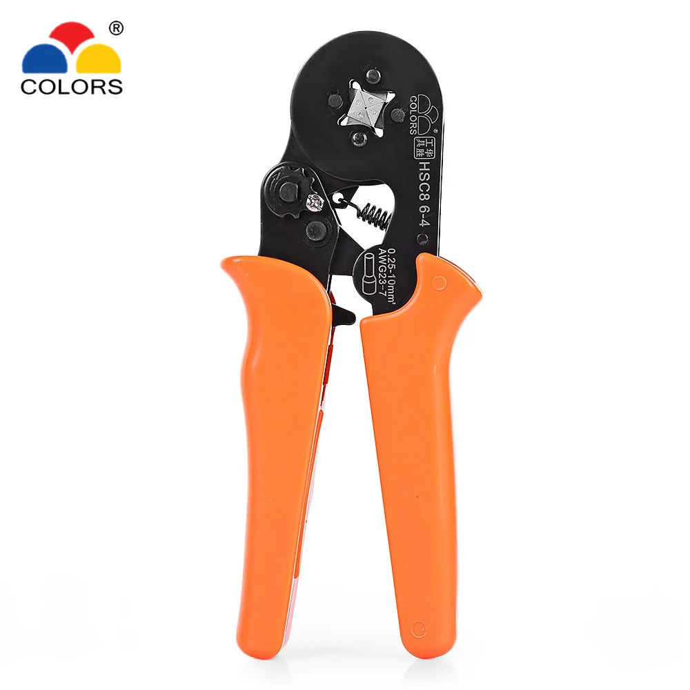 Colors crimping plier 0.25-6m Self-adjusting Crimping Plier for Cable End Sleeves Ferrule Crimping Tool Wire Stripper mni pliers