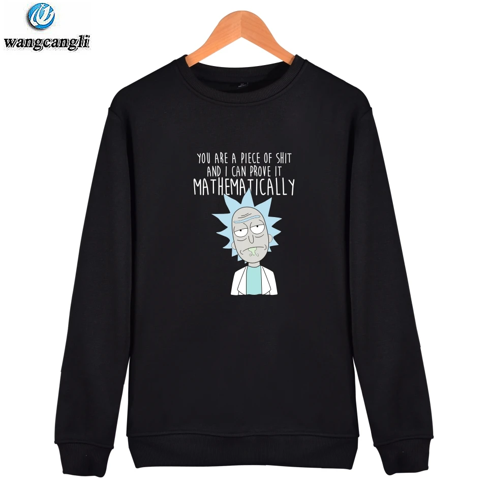 

Rick and Morty Hoodies Sweatshirt Men Women Streetwear Pullover Funny Scientist Rick Morty Hoodie Comic casual Tracksuit Tops