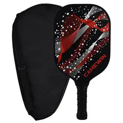 Pickleball Весло с графитовой поверхностью и полимерным сотовым сердечником, балансный вес, низкопрофильный край, соответствует спецификациям