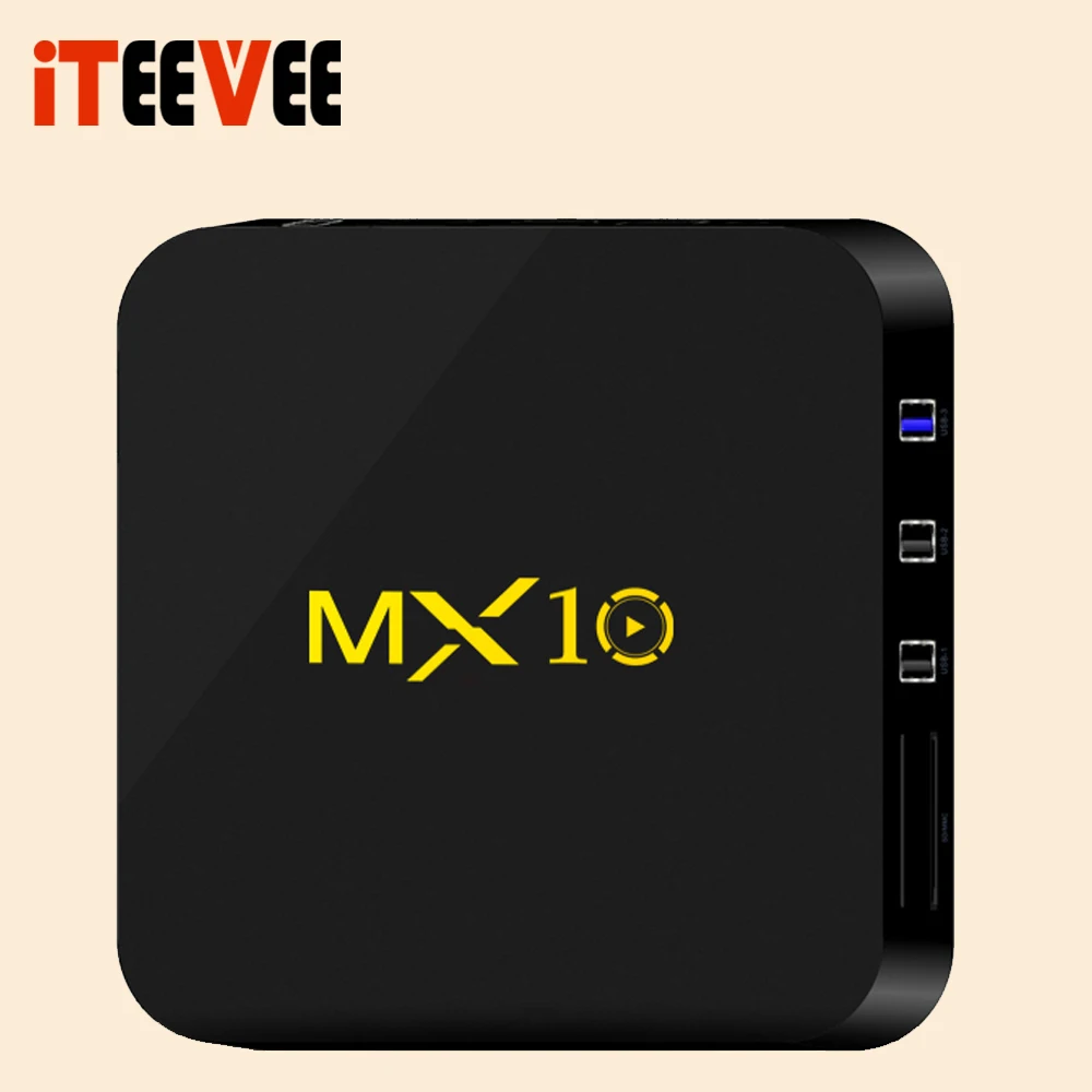 10 шт. MX10 Smart Android 8,1 ТВ-бокс RK3328 4K VP9 H.265 HDR10 4 ГБ/64 Гб Miracast wifi USB 3,0 смарт-приставка PK H96 Pro 10 шт