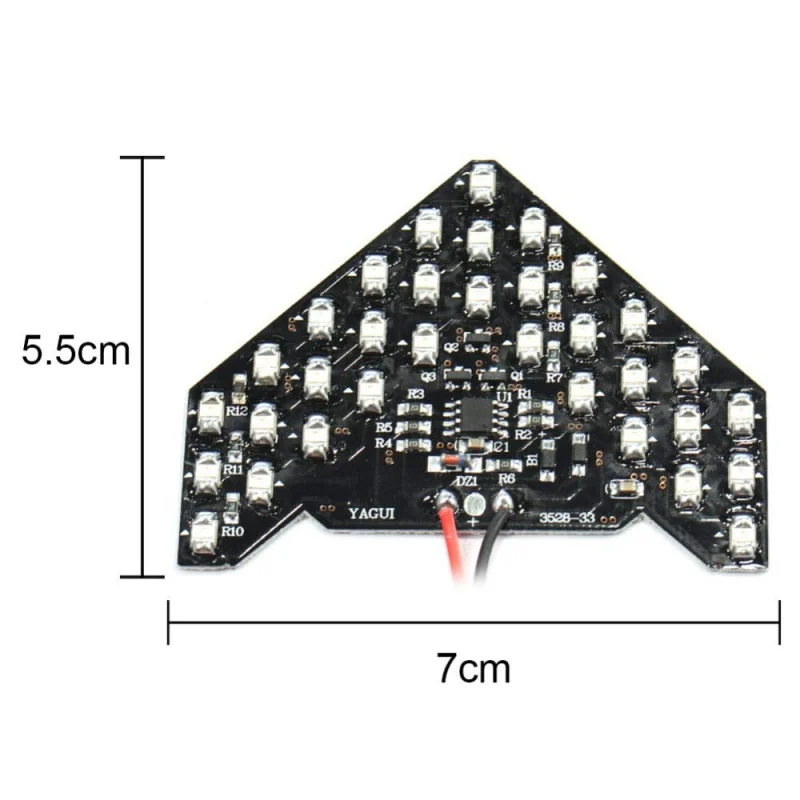 33SMD последовательный светодиодный индикатор динамических стрелок, светодиодный индикатор для зеркала заднего вида, светодиодный светильник для автомобиля