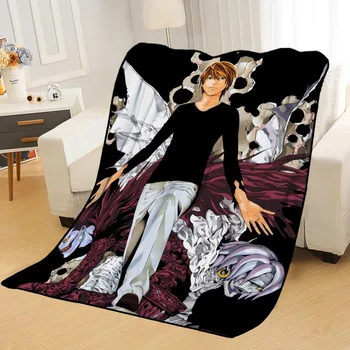 

Custom Death Note Blankets for beds throw blanket soft blanket summer blanket anime blanket travel blanket