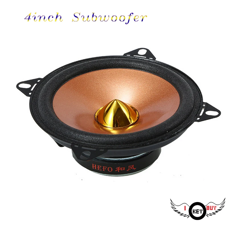 

I Key Buy 1PC 4-inch 12V full-range car audio modified car-specific subwoofer Automobile Automotive Vehicle audio speakers
