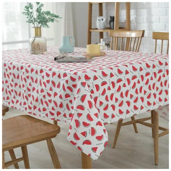 

Practical Boutique Fresh polyester cotton home party tablecloths shooting background cloth home simple tablecloth meal cloth