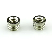 2шт 1/" Женский до 3/8" Мужской адаптер для конвертации для DSLR камеры штатив монопод и БЫСТРОРАЗЪЕМНАЯ пластина-713