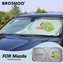 BROSHOO Car Windscreen Sunshade Front Window Sun Shade Windshield Visor Cover For Mazda Cx-5 Cx-7 M5 M6 Mazda 2 5 6 3 8 CX-9