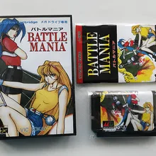 MD игра: битвомания(японская версия! Коробка+ руководство+ картридж