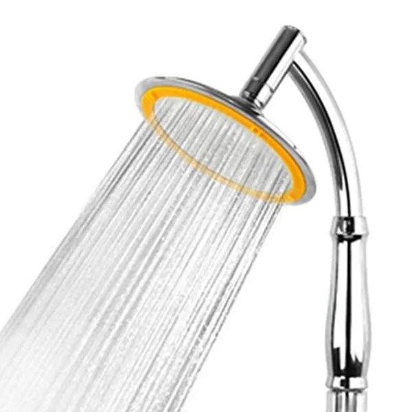 Bathroom High Pressure Shower Head 6 Inch Supercharged Hand-held Universal Rotation Lotus Rainfall Set | Обустройство дома