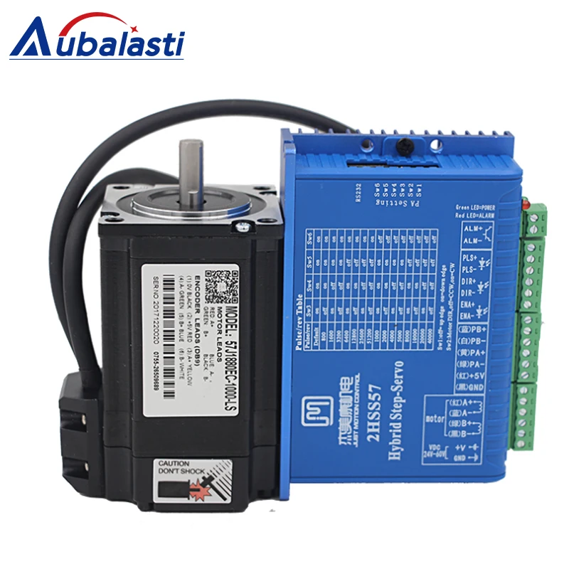 2N.M Hybrid шаг серводвигатель драйвер 2HSS57 + 57J1880EC 1000 замкнутому циклу входное