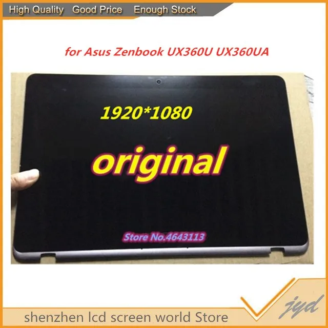 

New 13.3-inch LCD frame for ASUS Zenbook UX360U UX360UA UX360UAK FHD with touch screen 1920X1080 display panel
