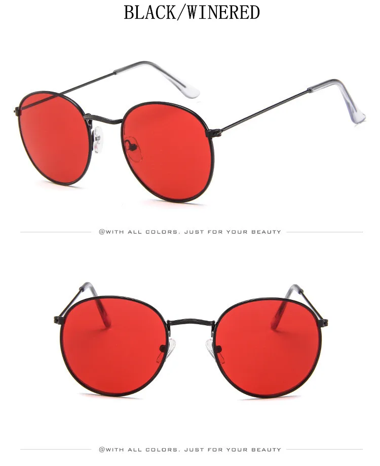 Модные Овальные Солнцезащитные очки для женщин, фирменный дизайн, маленькая металлическая оправа, стимпанк Ретро солнцезащитные очки для женщин, Oculos De Sol UV400