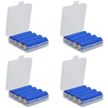 

1000pcs/lot New Hard Portable Plastic Storage Box Case Holder For 4 x 18650 Battery Hot 18Jan04 Drop Ship