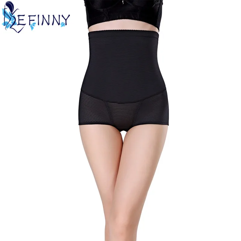 

2019 Women Sexy Control Tummy Lift Hip Body Shaper Control Panties Underwear Strip Breathable High Postpartum Slimming H