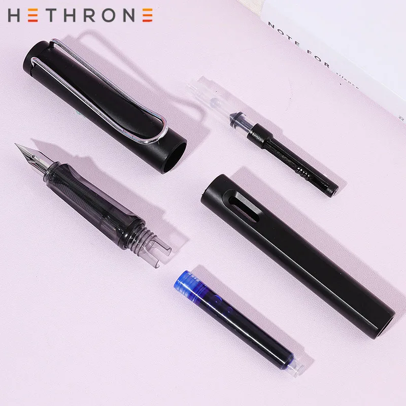 Hethrone 0 38 мм перьевые ручки красочные искусственные металлические для чернил