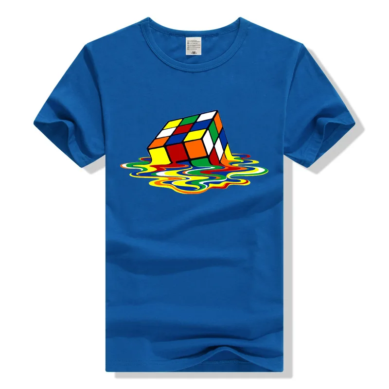 

TEEWINING Rubik Cube T Shirt T-shirt Sheldon Cooper Geek Tee