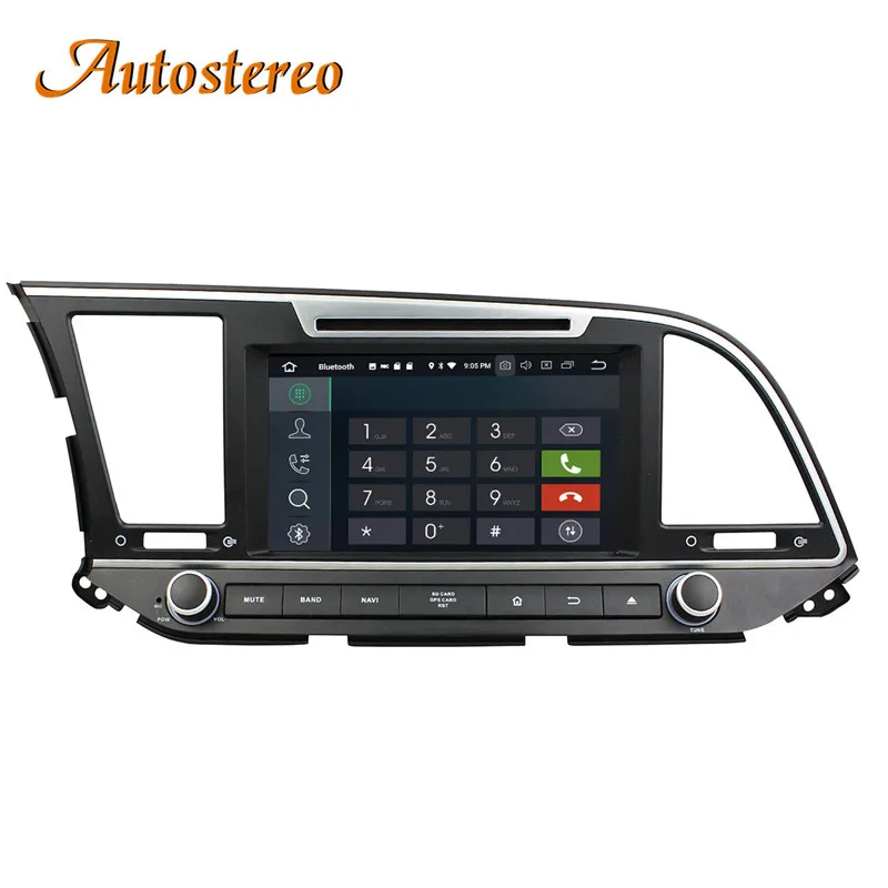 Flash Deal Autostereo Android 8 4+32G Car DVD Player GPS navigation For Hyundai Elantra 2016- 2018 headunit multimedia player tape recorder 13