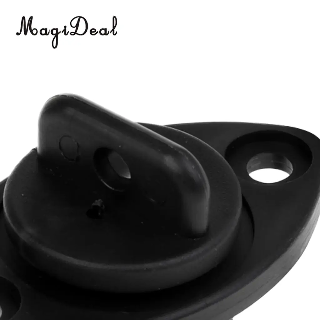MagiDeal 4 x Plastic Universal Hull Drain Plug Kit Replacements for Kayak Canoes Boat Dinghy Marine Yacht Fishing