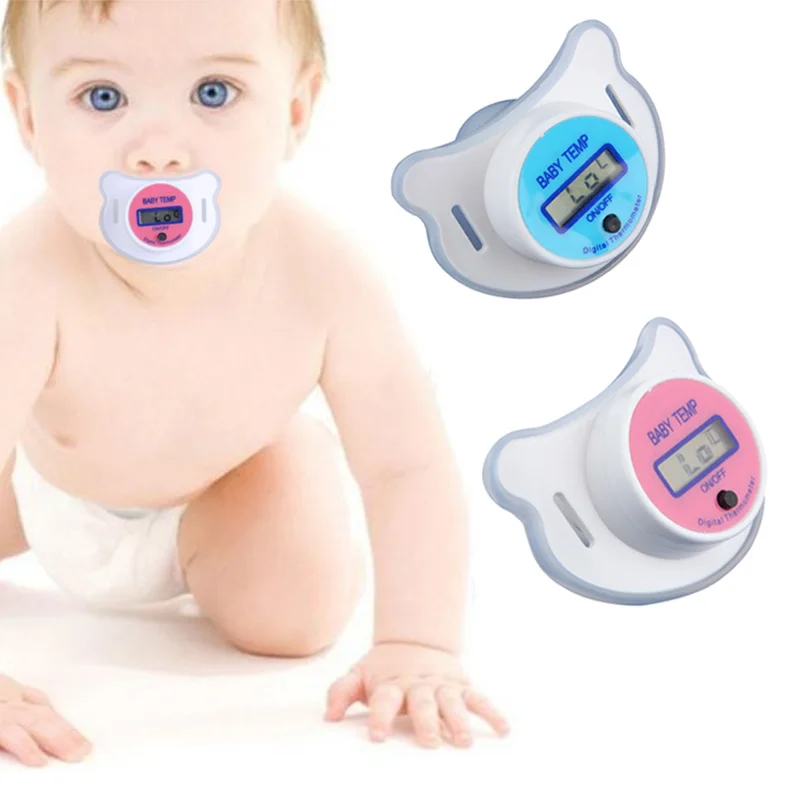

Health Monitors Baby Silicone Nipple Thermometer Baby Care Temperature Measure