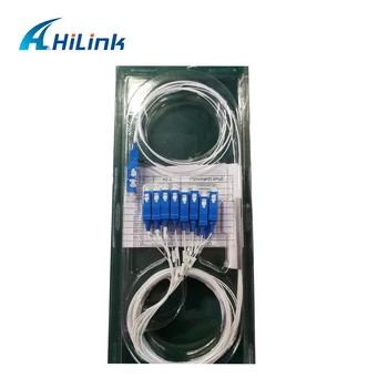 

20 pcs 1x8 PLC splitter SC/APC UPC mini micro tube fiber optical plc splitter