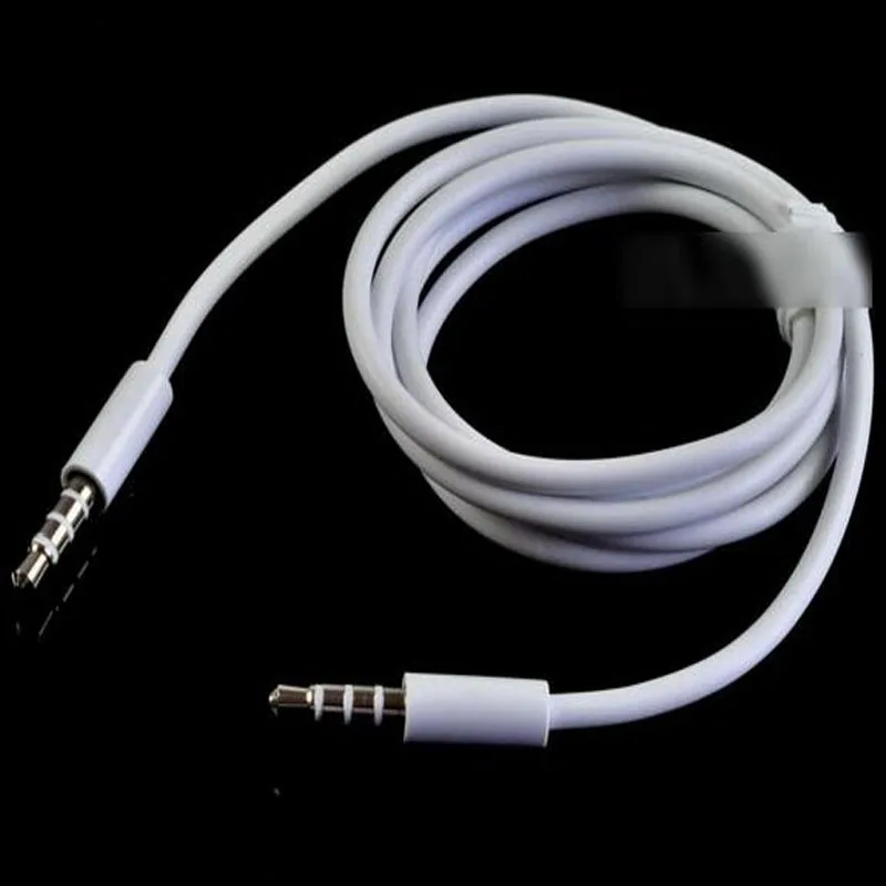 

3.5mm Jack Male to Male Car Aux Stereo Audio Auxiliary Cable Cord adapter for iphone 6 6s Plus 5s ipod Samsung XiaoMi LG Huawei