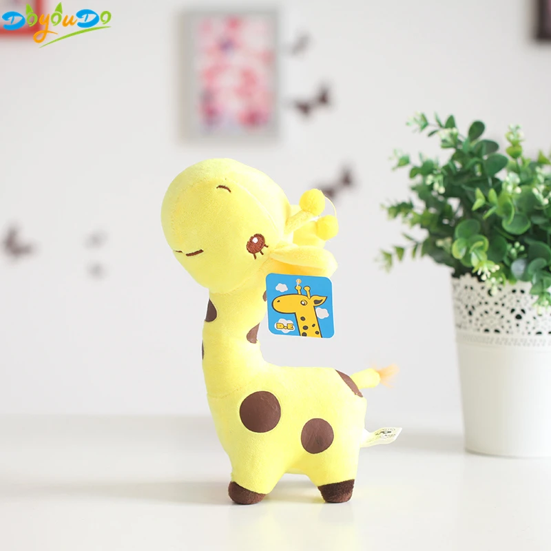18 см милые детские игрушки Радужный жираф плюшевые игрушки куклы для детей Brinquedos Kawaii подарок для ребенка рождественские подарки