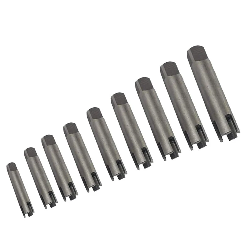Premium Broken Head Tap Remover Stripped Screw Tap Extractor Set Broken Wire Screw Remover Tools Screw Extractor Wrench Set Dr