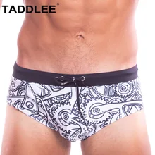 Taddlee брендовые купальники мужские плавки гей пенис мешок WJ сексуальный человек серфинга доска шорты низкая посадка купальники НОВИНКА