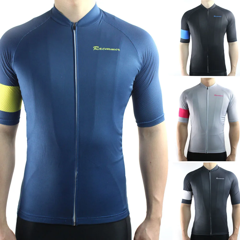 Racmmer 2018 Ciclismo Jersey Mtb bicicleta Ropa corta Maillot Ropa De Ciclismo Hombre Verano # DX-32