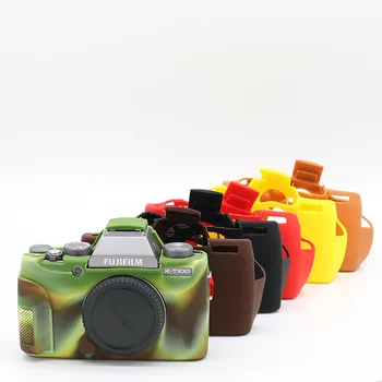 

Soft Silicione Protective Camera Case For Fuji XT100 Camera Bag Rubber Case For Fujifilm XT100 Mirrorless System Camera Bag Case