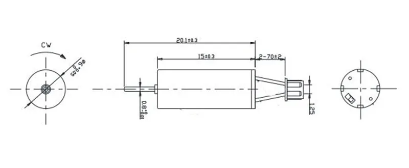 Racerstar 615 6x15 мм 59000 об/мин Бессердечный двигатель для E010 крошечные RC Дрон Запчасти Аксессуары