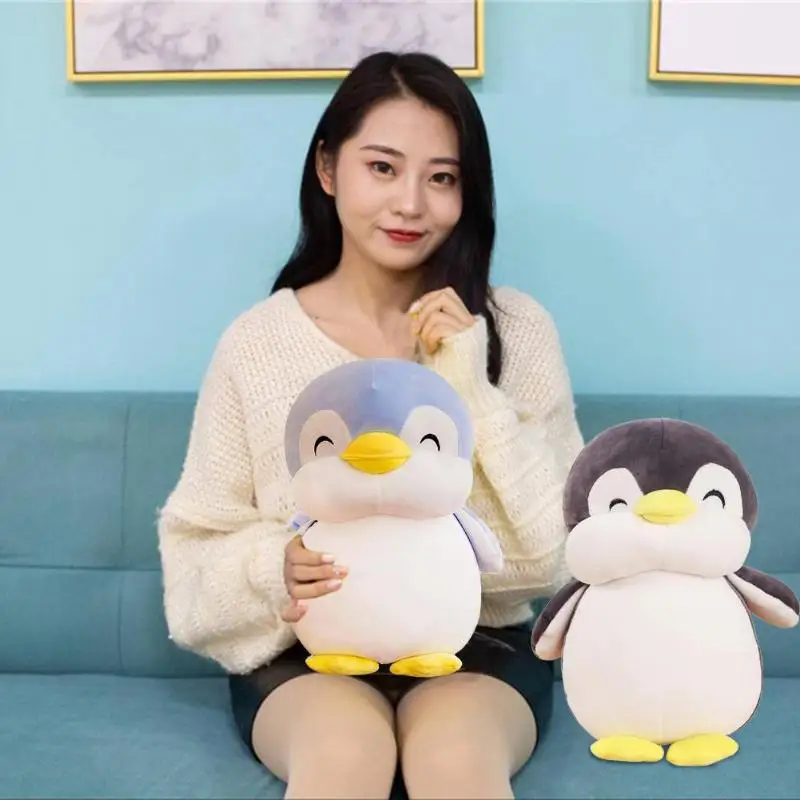 

Animal Doll Yellow Duck Doll ToysPlush Toys Cute Penguin Cushion Stuffed Cotton Animal Pillow Children Day Gifts Birthday Gifts
