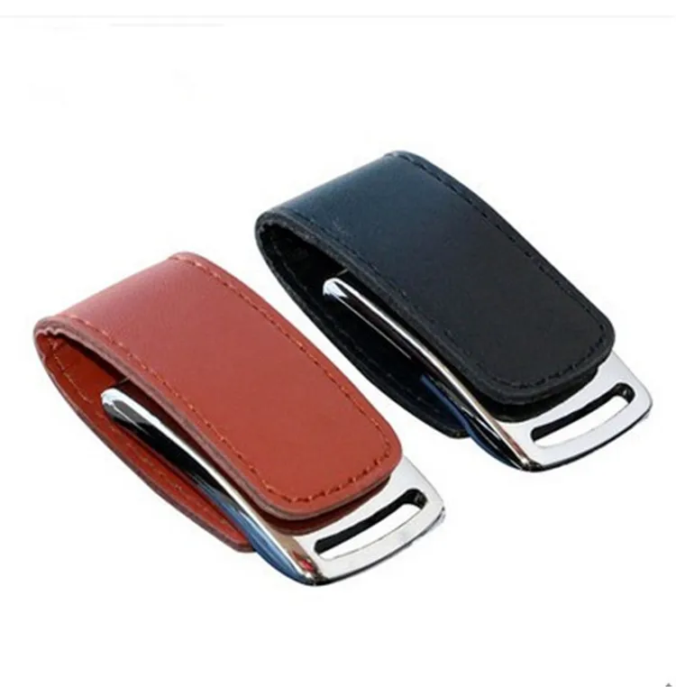 High Speed USB 3.0 Leather usb flash drive + Key chain USB Flash Drives 128GB 64GB 8G 16G 32GB Memory Sticks Pen Drives gift