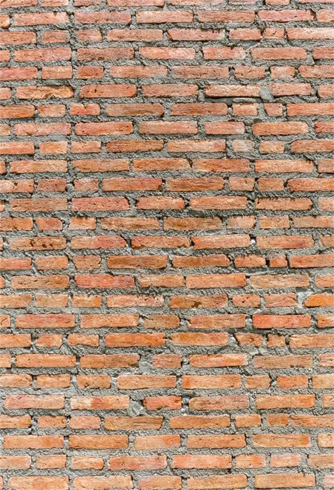 Laeacco Photo Backgrounds Red Old Brick Wall Birthday Party Wallpaper Baby Child Portrait Photo Backdrops Photocall Photo Studio