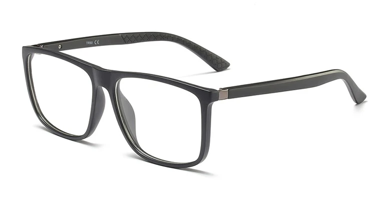 TR90 простые квадратные оправы для очков Ретро мужской и женский Оптический Модные компьютерные очки 45850
