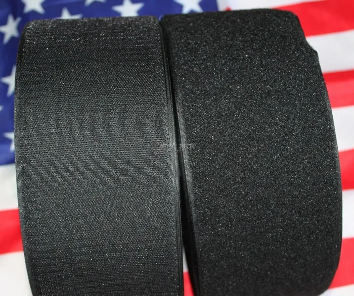 10cm Velcro without glue colour magic stick sticky strap snap button nylon fastener tape H&Lhook