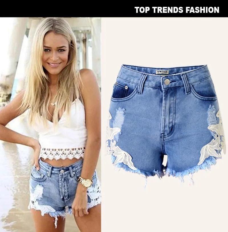 

Fashion Summer Low Waist Denim Short Jeans Hot Girls Sexy Board Shorts Ladies Short Jeans Top Design