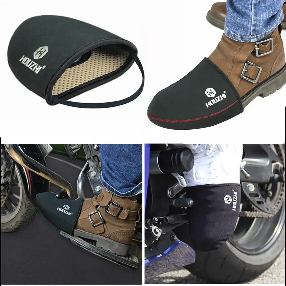 

Motorcycle Shoes Protective Motorbike Gear Shifter Shoe Boot Cover Anti-slip Waterproof Motorcycle Gear Shifter Accessories