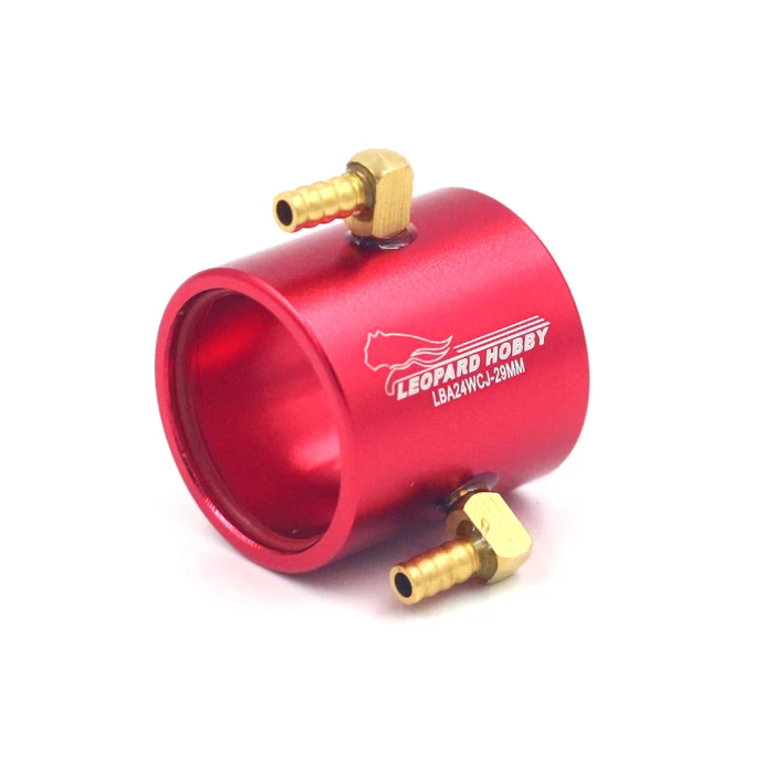 

1PCS Metal Water Cooling Jacket 24mm Water Cooler Jackets Motor Radiator Cover for RC Model 2345/2440/2445 Brushless Motor