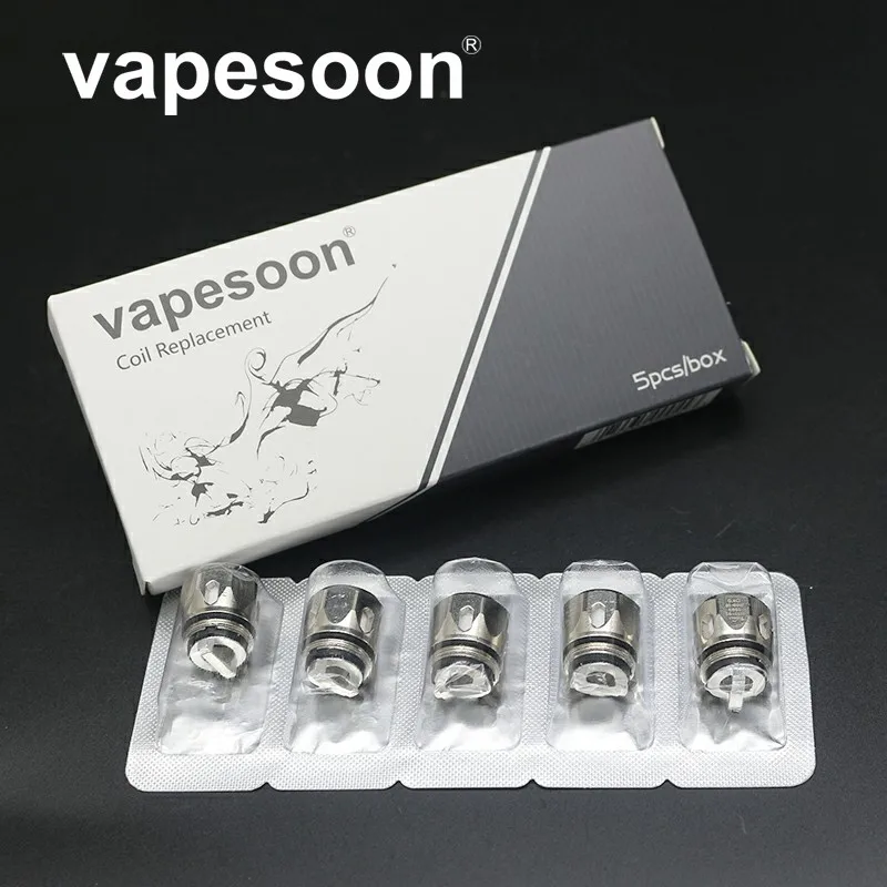 

5pcs GT Cores Replacement GT2/GT4/GT6/GT8 Coil for Vaporesso NRG / NRG SE Tank Atomizer Revenger / Swag / Switcher Kit