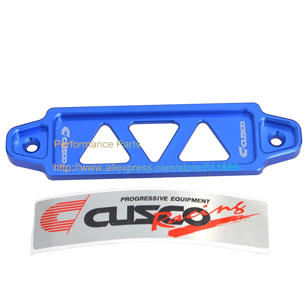 LYJ 14.5cm Pitch row Aluminum Sport Car Battery Holder CUSCO Battery
