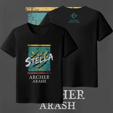Fate Series Arash унисекс футболка аниме Арчер летняя молочная шелковая Футболка модная повседневная футболка с короткими рукавами черный