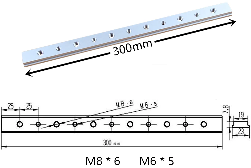 300mm M6 M8