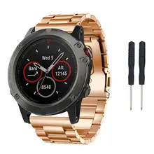 HIPERDEAL смарт-аксессуары ремешок для Garmin Fenix 5X gps часы модные браслет из нержавеющей стали ремешок часы группа dec13