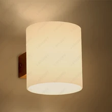 3 Вт/5 Вт светодиодный настенный светильник стеклянный светильник E27 лампа спальня отель, магазин кафе теплый белый