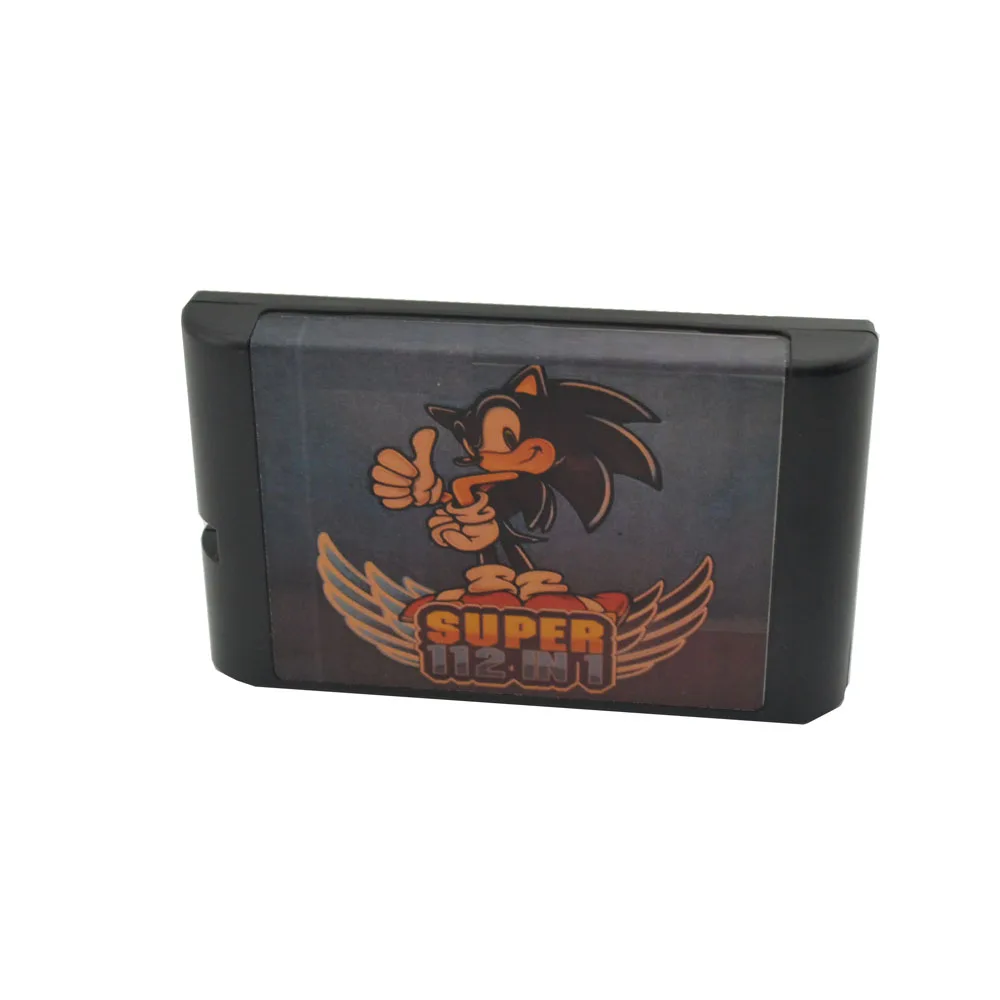 

112 in 1 Game Cartridge 16 bit MD Game Card For Sega Mega Drive Genesis only