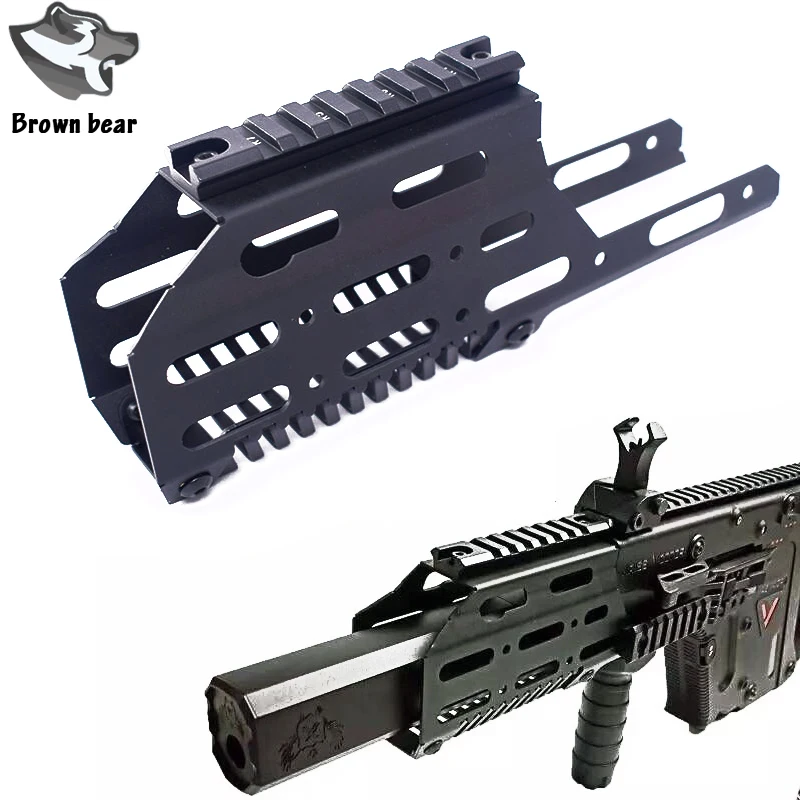 

with 20mm Top Picatinny rail scope Mount Sight Drop In Free Float handguard for Tactical Hunting Airsoft LeHui KRISS VECTOR V2