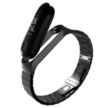 Модный роскошный браслет из нержавеющей стали, ремешок для часов Mi 3, аксессуары для смарт-браслета для Xiaomi Mi, ремешок 3