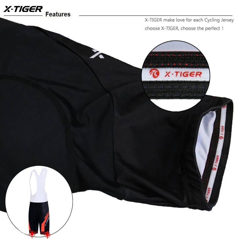 X-Tiger Pro велосипедный комплект костюм для езды на горном велосипеде Maillot Ropa Ciclismo 3 цвета велосипедная форма Велоспорт Джерси комплект велосипедная одежда