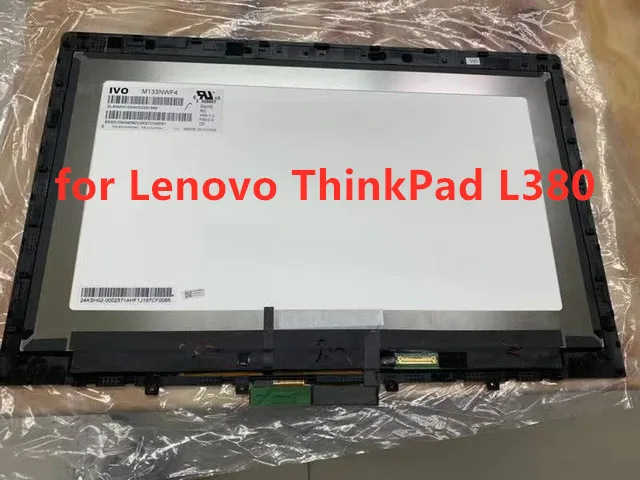 M133NWF4 для lenovo ThinkPad L380, L380 Yoga, S2 3rd Gen, S2 Yoga Gen 13," FHD светодиодный ЖК-дисплей с сенсорным экраном в сборе