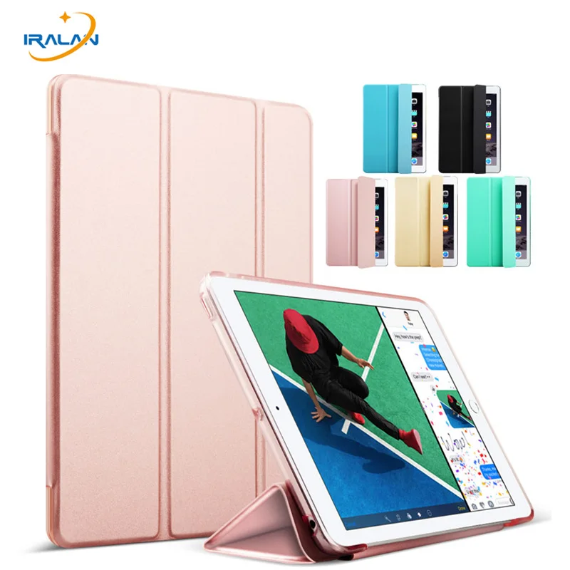 Case for iPad 9.7 inch 2018 A1893 New model PU Leather Ultra Slim